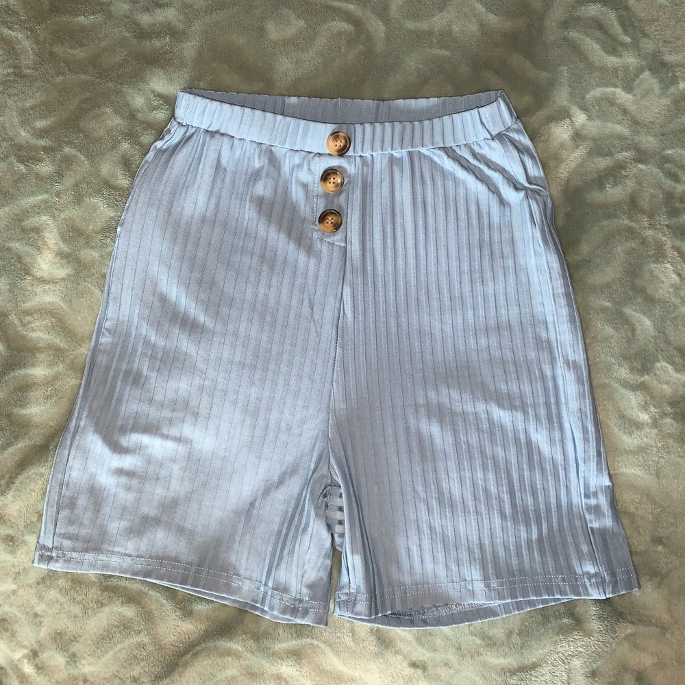 Blue shorts